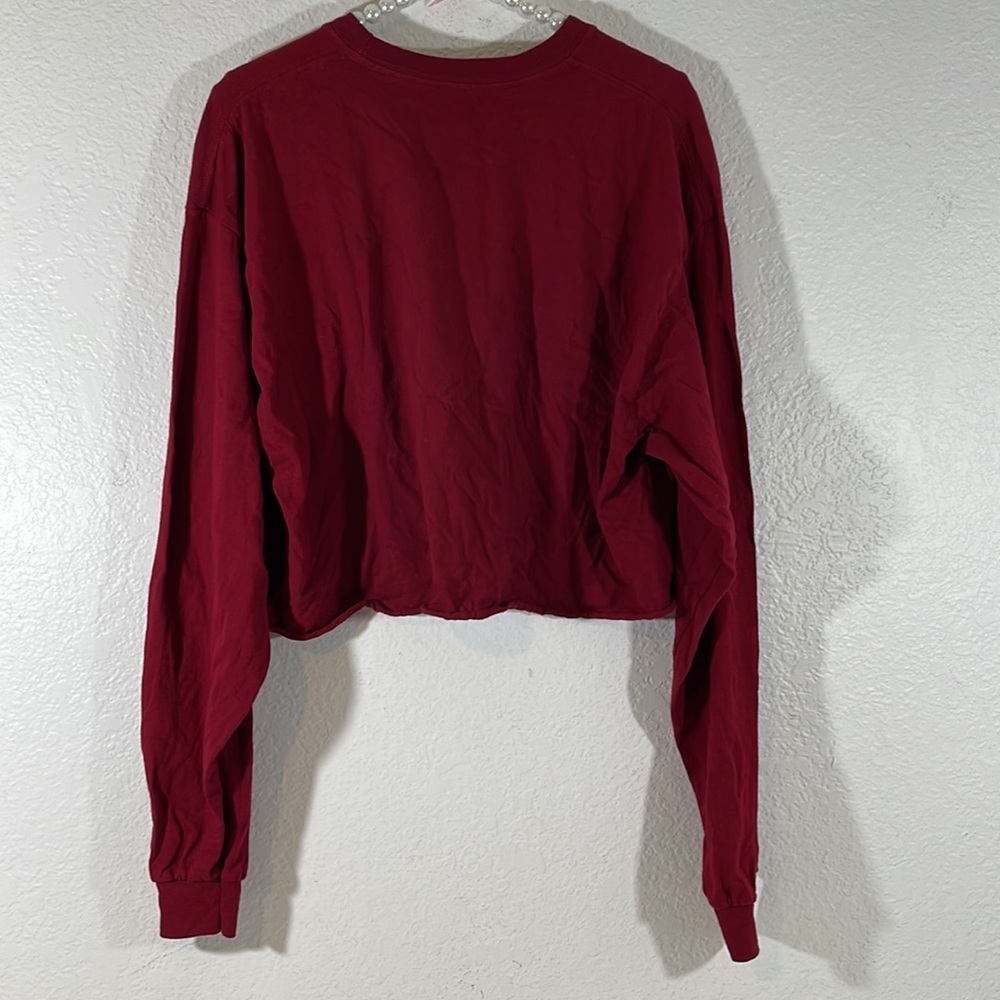 Disney The Lion King Hakuna Matata Women’s XL Long Sleeve Shirt Crop Top - Picture 3 of 5